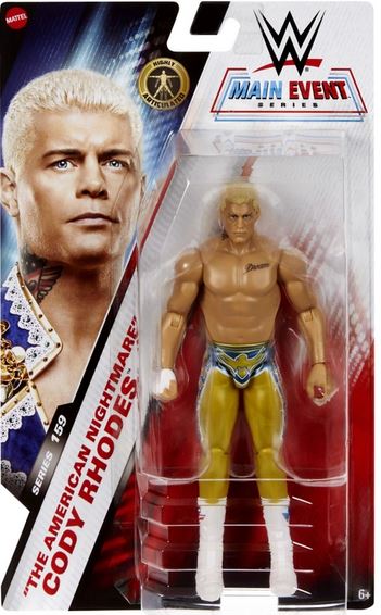 Wwe Main Event Cody Rhodes The American Nightmare Figure