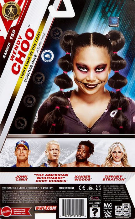 Wwe Main Event Wndy Choo Action Figure