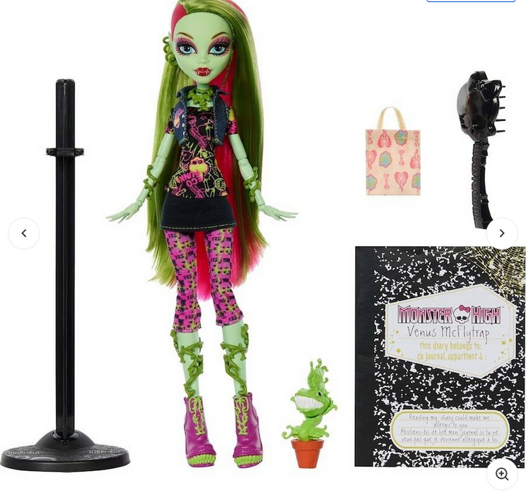 Monster High Boo-riginal Creeproductions Venus Mcflytrap