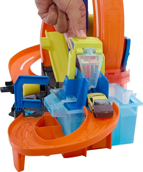 Hotwheels City Mega Loop Car Wash