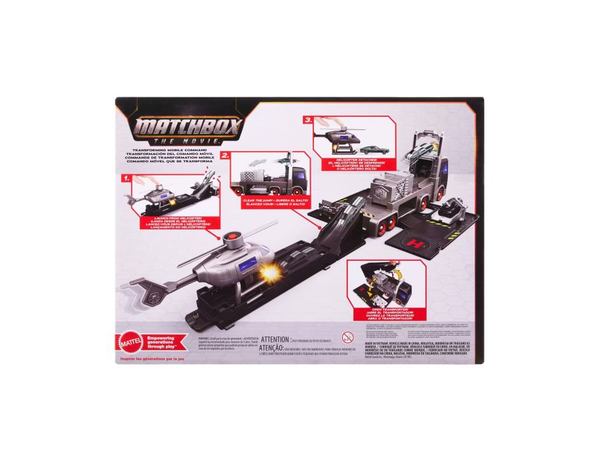 Matchbox The Movie Transforming Mobile Command