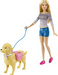 Barbie Walk & Potty Puppy Malibu Playset