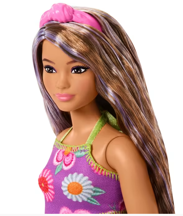 Barbie Fashionista Doll - 244 Floral Halter Dress
