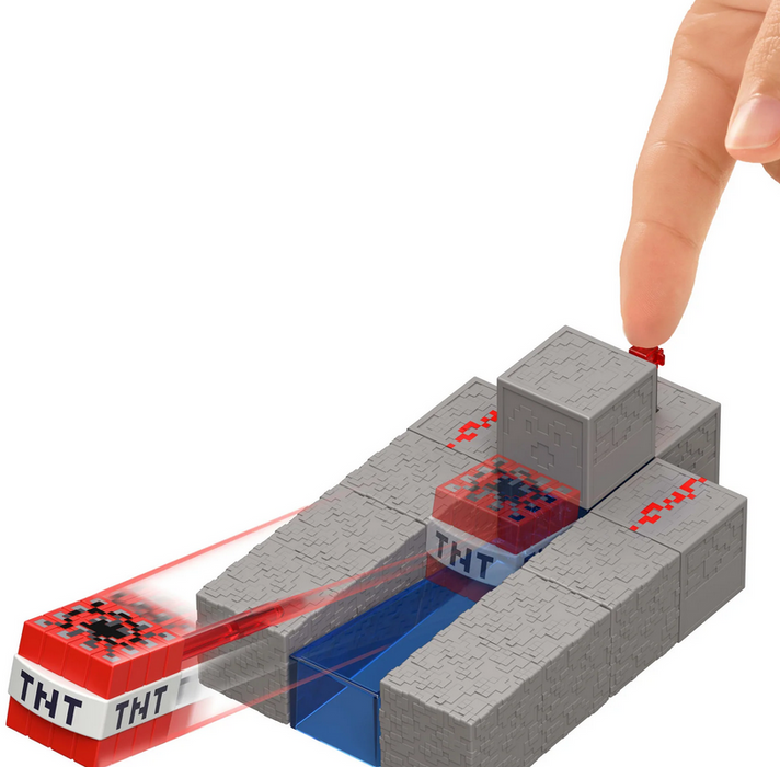 Minecraft Redstone Steve Figure With Sword