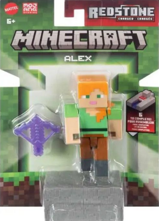 Minecraft Redstone Alex Figure