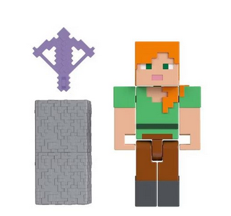 Minecraft Redstone Alex Figure