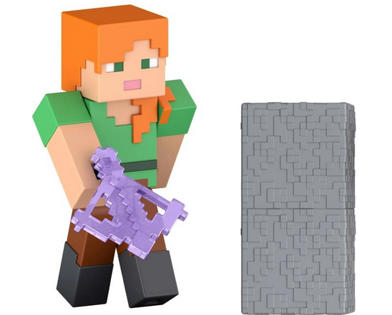 Minecraft Redstone Alex Figure