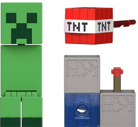 Minecraft Redstone Creeper Figure