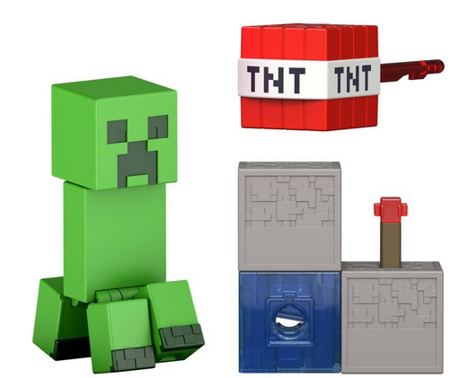 Minecraft Redstone Creeper Figure