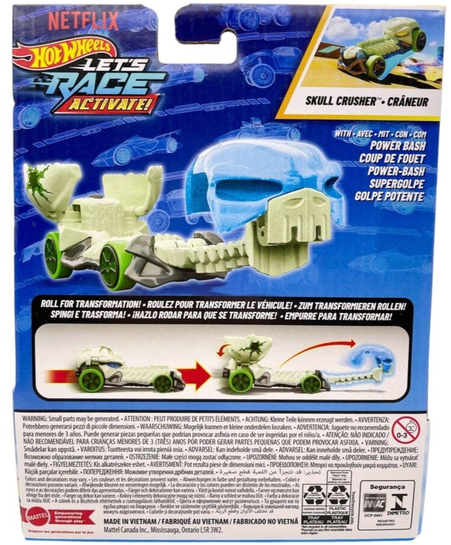 Hotwheels Lets Race Activate! Skull Crusher