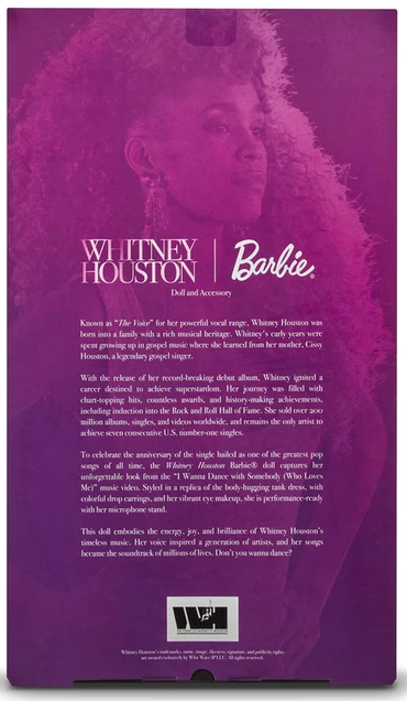 Barbie Signature Music Series Whitney Houston