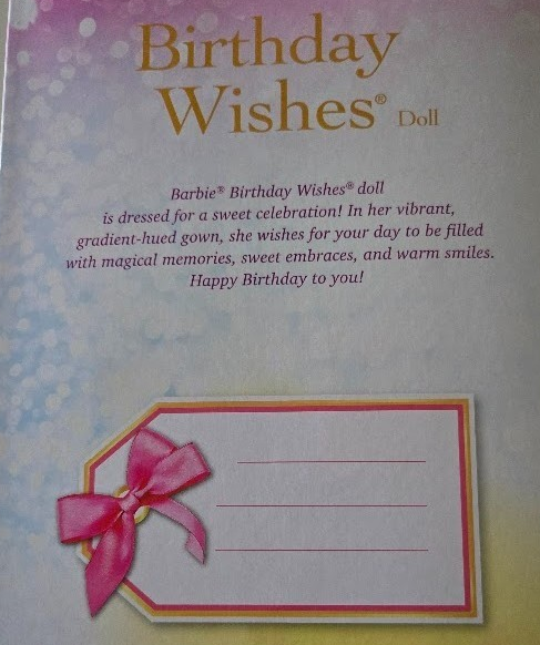 Barbie Signature Birthday Wishes Latina Doll (jjx77)