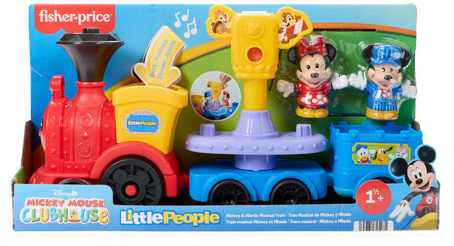 Fisher Price Little People Mickey & Minnie Musical Train