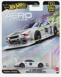 Hotwheels Car Culture Aero Styles - Lb-kaido Works Nissan R32 Skyline Gt-r