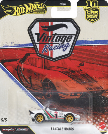 Hot Wheels Car Culture Vintage Racing Lancia Stratos