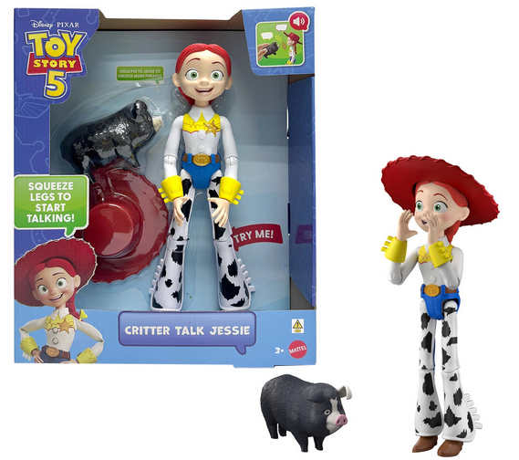 Toy Story 5 Critter Talk Jessie 12 Inch