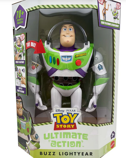 Toy Story 5 Ultimate Action Buzz  Lightyear 16 Inch