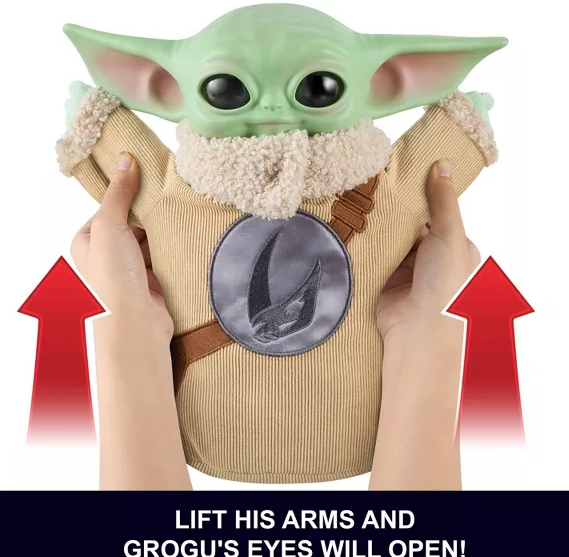 Star Wars Grogu Mandaloroan Interactive Plush