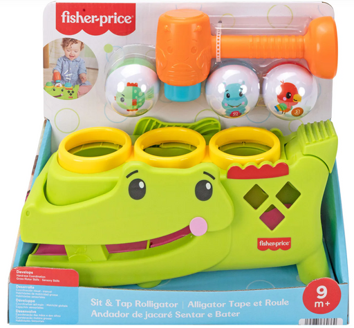 Fisher-price Tap & Roll Alligator