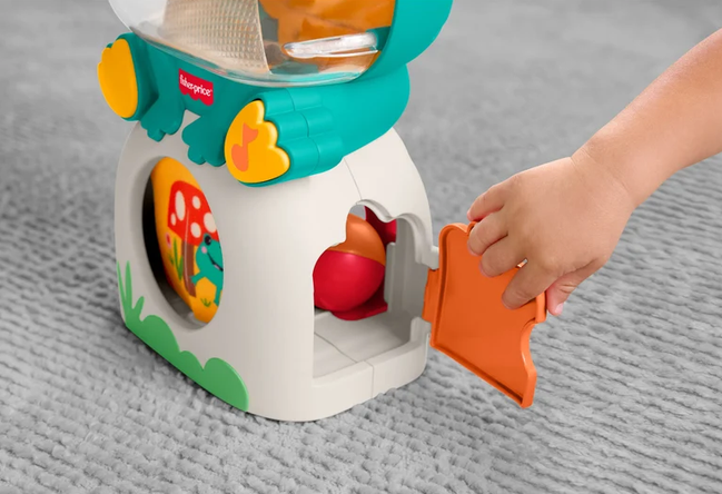 Fisher-price Light Up And Roll Frog Ages:6m+