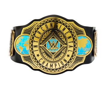 Wwe Intercontinental Championship Title Belt 