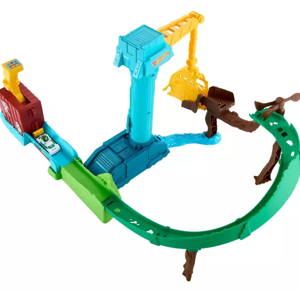 Hot Wheels Superstar Speeders Hi-tech Buzz Light Year Star Command Set
