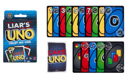 Uno Liar's Card Game