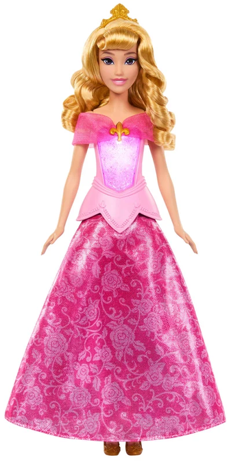 Disney Princess Transformation Doll - Aurora Pink To Blue Dress