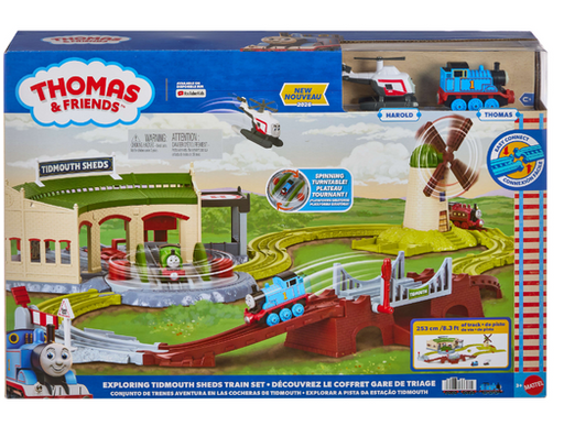 Thomas & Friends Tidmouth Sheds Push Along Trackset