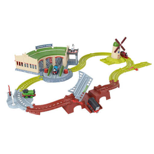 Thomas & Friends Tidmouth Sheds Push Along Trackset