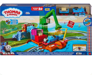 Thomas & Friends Motorized Cranky At The Docks Playset