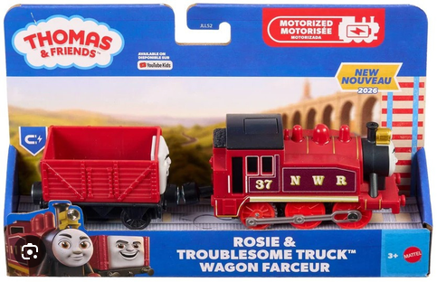 Thomas & Friends Motorized Engine - Rosie & Troublesome Truck