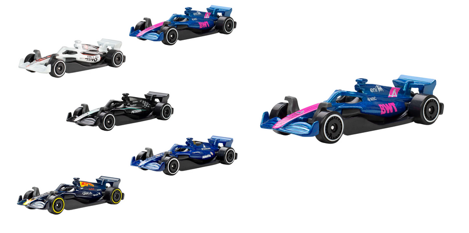 Hot Wheels Race Cars 5 Pack