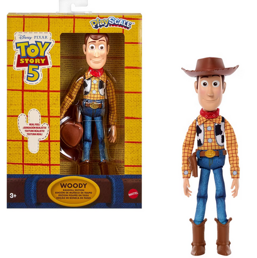 Toy Story 5 Woody Soft Real Feel Rag Doll 