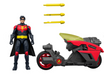 Dc Comics 6 Inch Robin Figure & Small Vehicle
