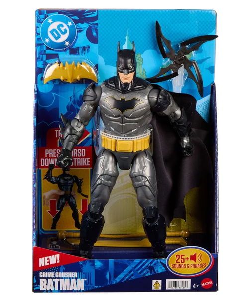 Dc Crime Crusher Batman Action Figure 12 Inch