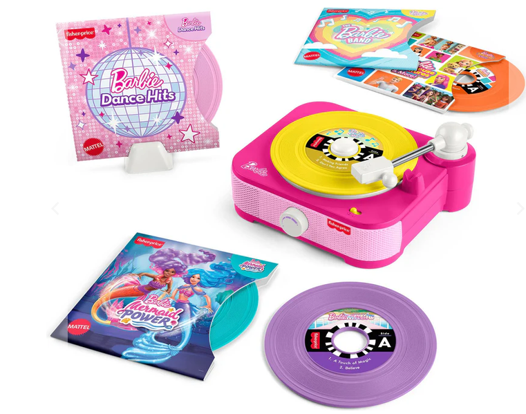 Fisher-price Barbie Record Player