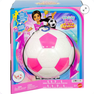 Barbie Career Burst Ball - Soccer