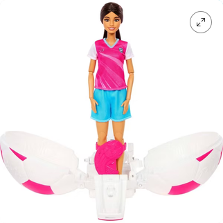Barbie Career Burst Ball - Soccer