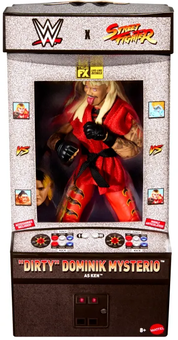 Wwe Elite Collection Street Fighter - "dirty" Dominik Mysterio