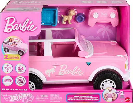 Hotwheel Rc 1:12 Barbie Bronco