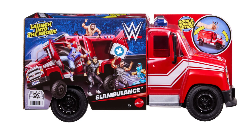 Wwwe Wrestling Wrekkin Slambulance Playset