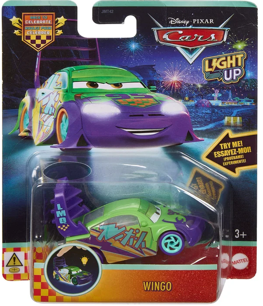 Disney Pixar Light Up Wingo Car