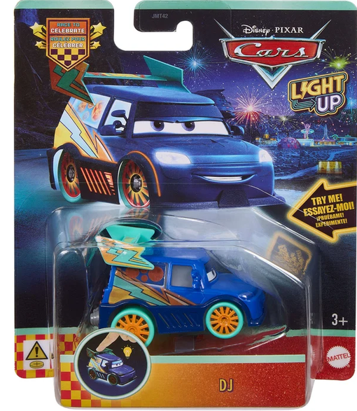 Disney Pixar Light Up Cars Dj Car