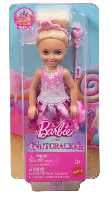 Barbie In The Nutcracker Chelsea Doll - Snow Fairy Blonde