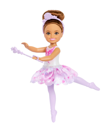 Barbie In The Nutcracker Chelsea Doll - Snow Fairy Brunette