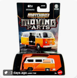 Matchbox The Movie Moving Parts Assorted