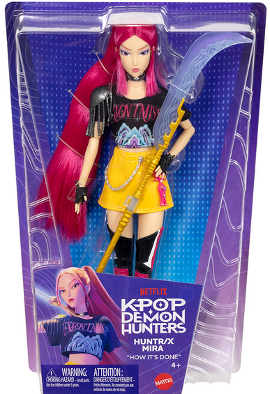 K-pop Demon Hunters Mira Fashion Doll 