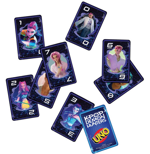 Uno K-pop Demon Hunters Card Game