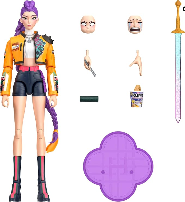 K-pop Demon Hunters Core Action Figure Rumi